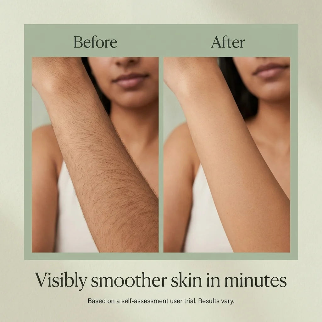 Rayenn Hair Removal Trilogy Kit — before after