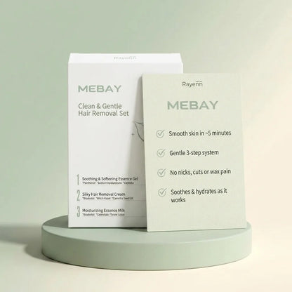 Rayenn Hair Removal Trilogy Kit — benefits card
