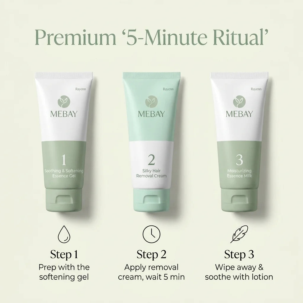 Rayenn Hair Removal Trilogy Kit — how to