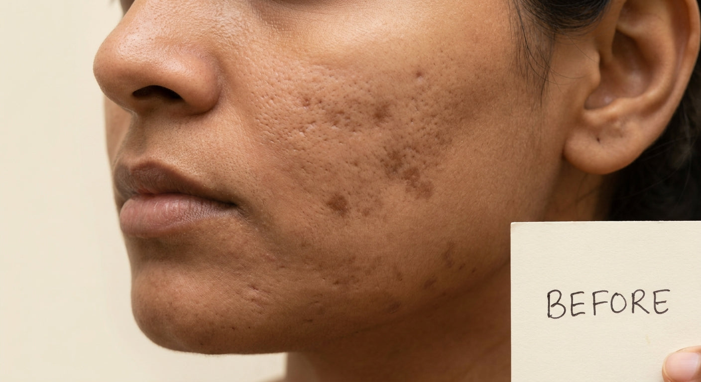 Rayenn Copper Peptide Scar Repair Serum - ba_before